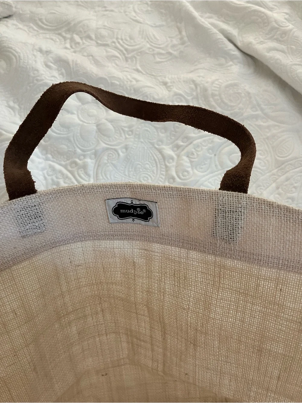 Mud Pie festive tote